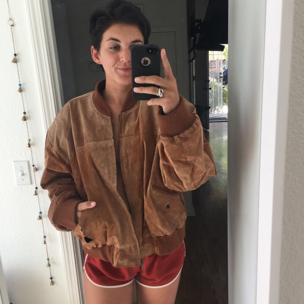 VINTAGE SUEDE BOMBER